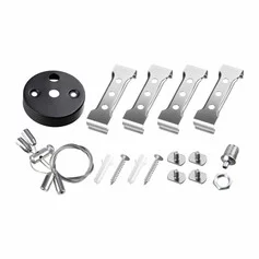 NOVOTECH 359123 OVER NT23 000 черный  Подвесной комплект для арт. 359114, длина троса 2м IP20 BITS