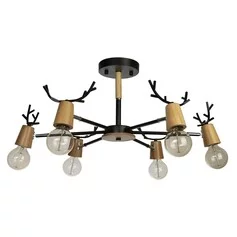 Люстра LOFT IT SVEN 10024/6 Black