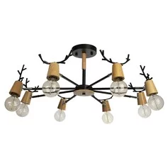 Люстра LOFT IT SVEN 10024/8 Black