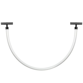 LIGHTSTAR 209947 Светильник 48V гибкий для трека UNO LED 18W 1200LM 360G БЕЛЫЙ МАТОВЫЙ 4000K
