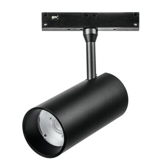 LIGHTSTAR 209247 Светильник 48V для 1-фазного трека UNO LED 15W 1200LM 28G ANTIGLARE ЧЕРНЫЙ МАТОВЫЙ 