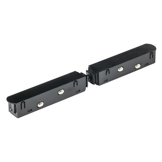 LIGHTSTAR 509107 Токопроводящий прямой соединитель UNO 48V черный
