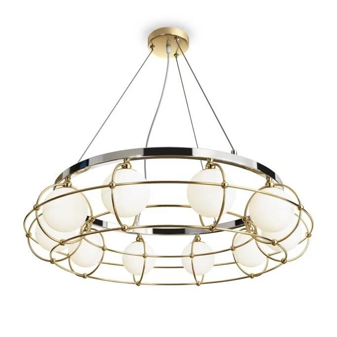 Люстра MAYTONI Carcass MOD312PL-10GCH