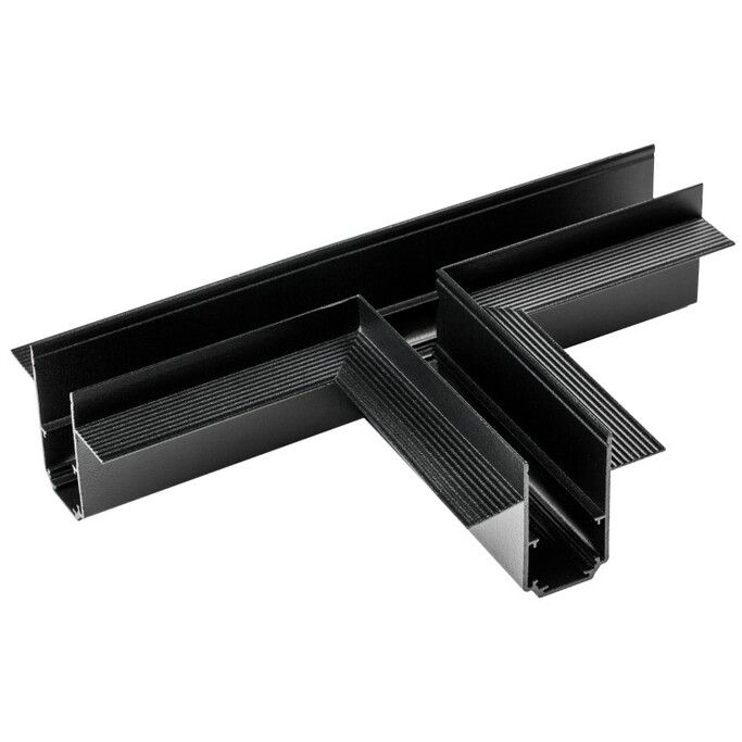 LIGHTSTAR 509277 Соединитель для встраиваемого трека UNO Т-образный ЧЕРНЫЙ