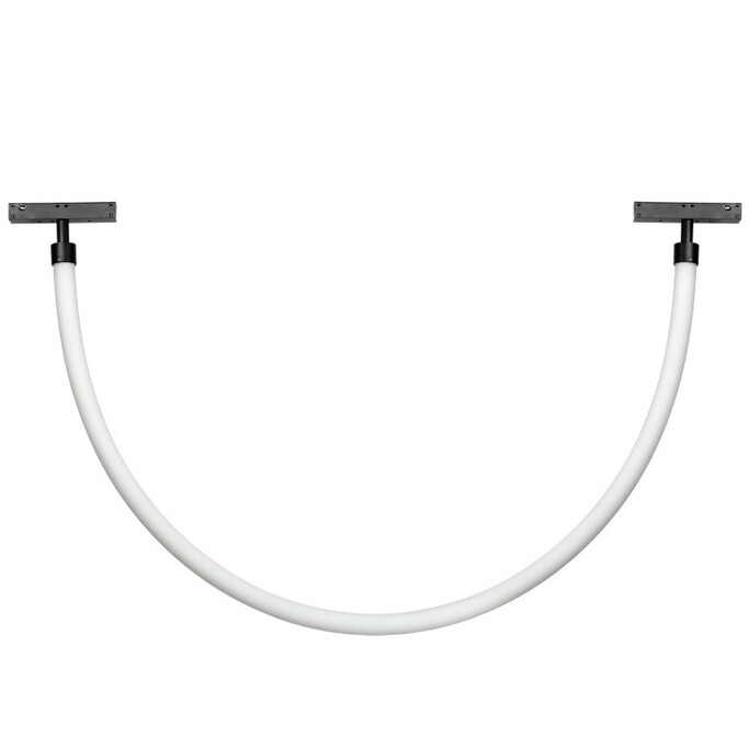 LIGHTSTAR 209947 Светильник 48V гибкий для трека UNO LED 18W 1200LM 360G БЕЛЫЙ МАТОВЫЙ 4000K