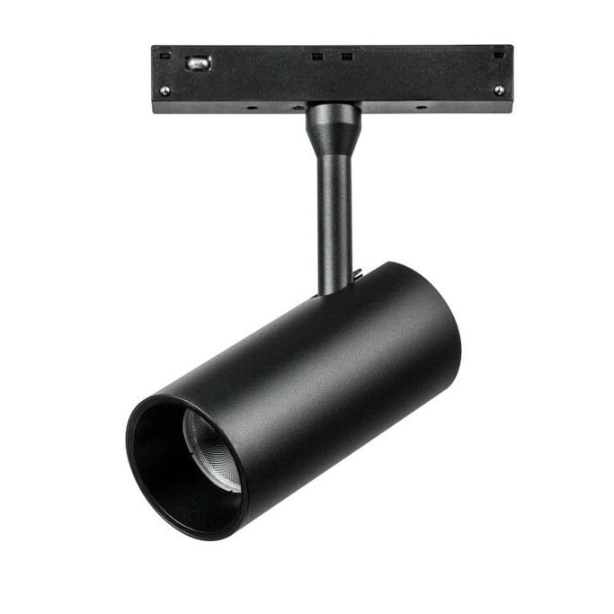 LIGHTSTAR 209137 Светильник 48V для 1-фазного трека UNO LED 10W 820LM 28G ANTIGLARE ЧЕРНЫЙ МАТОВЫЙ 3