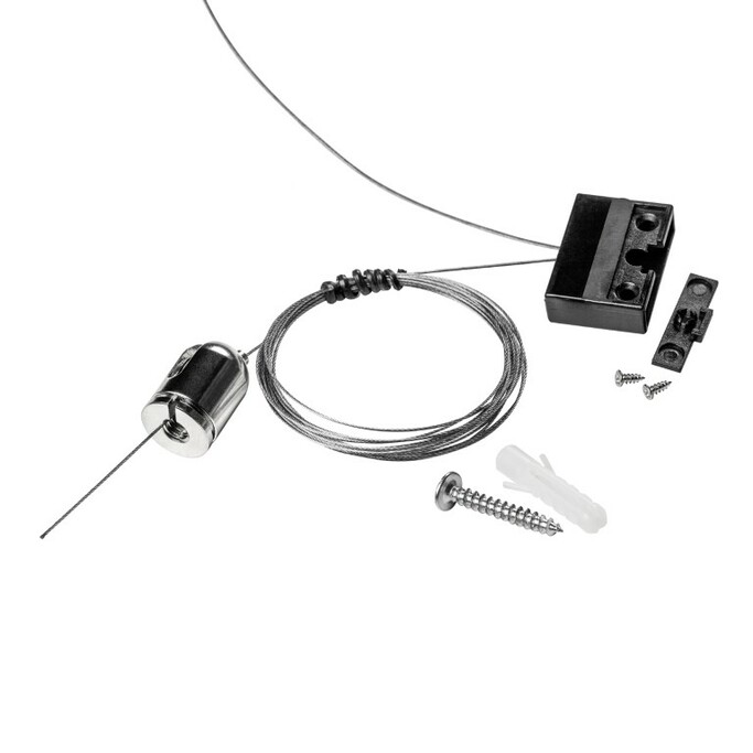 LIGHTSTAR 508972 Крепление настенно-потолочное д хвоста тканевого трека д светильников 208xxx NOVE Ч