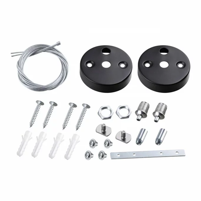 NOVOTECH 359118 OVER NT23 000 черный Подвесной комплект для арт. 359110-359113, длина троса 2м IP20 