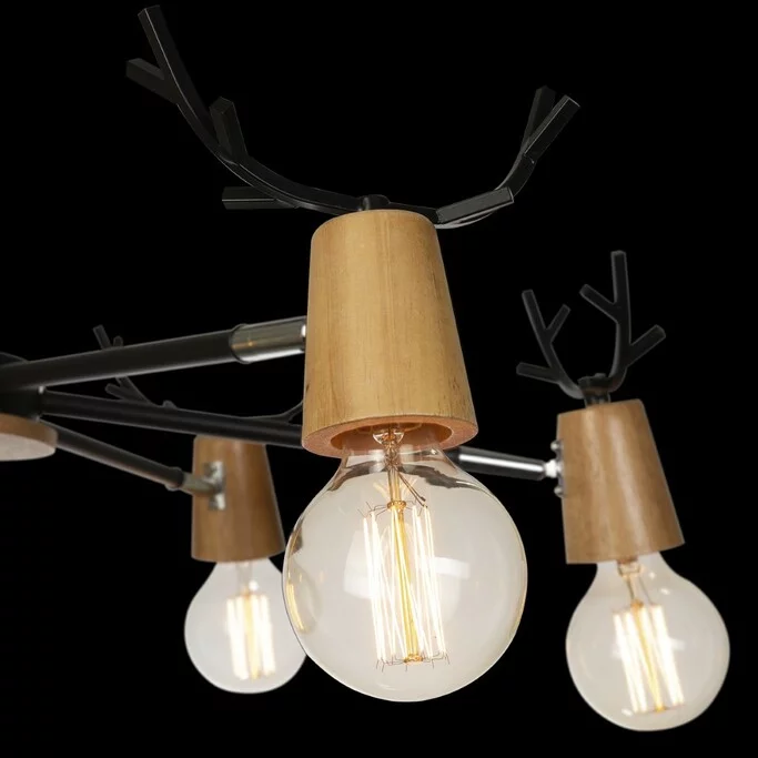 Люстра LOFT IT SVEN 10024/6 Black