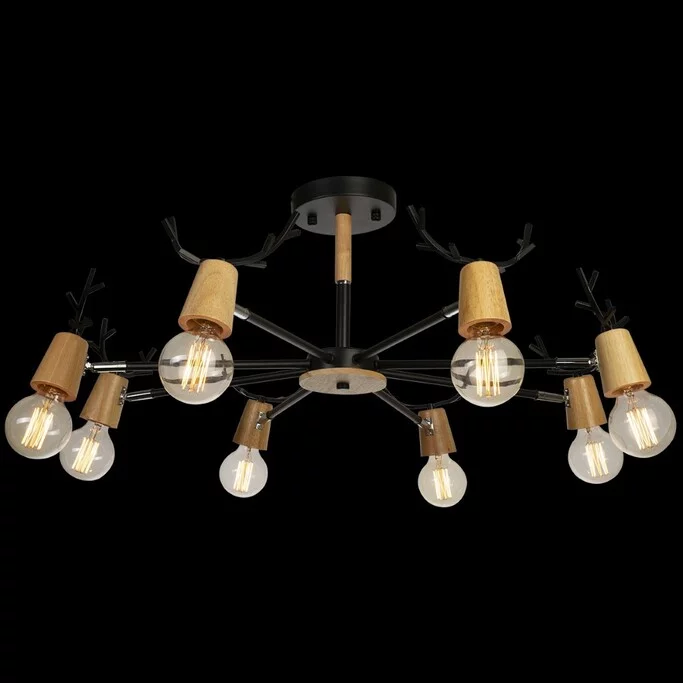 Люстра LOFT IT SVEN 10024/8 Black