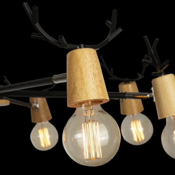 Люстра LOFT IT SVEN 10024/8 Black