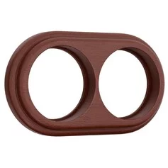 Werkel W0025225  Рамка на 2 поста (итальянский орех)