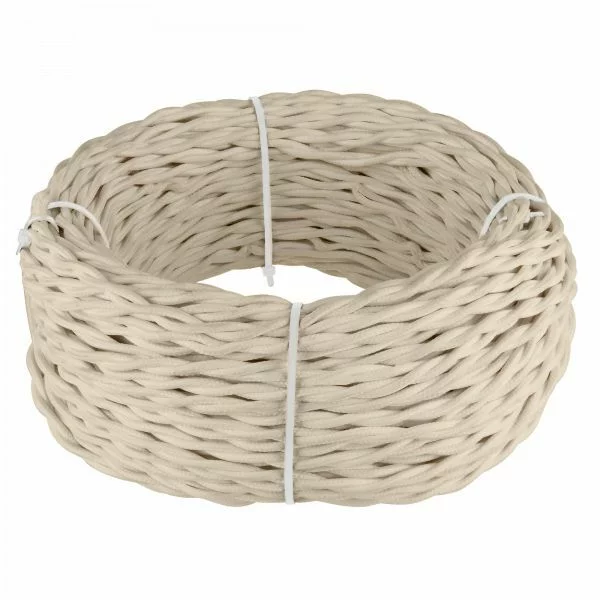 Werkel W6453646  Ретро кабель витой 3х2,5 (песочный) 50 м Цена указана за 1 м