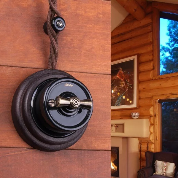 Werkel W6452514  Ретро кабель витой 2х1,5 (коричневый) 50 м Цена указана за 1 м