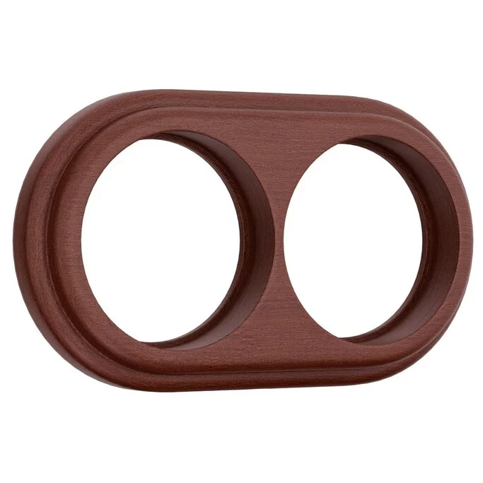 Werkel W0025225  Рамка на 2 поста (итальянский орех)