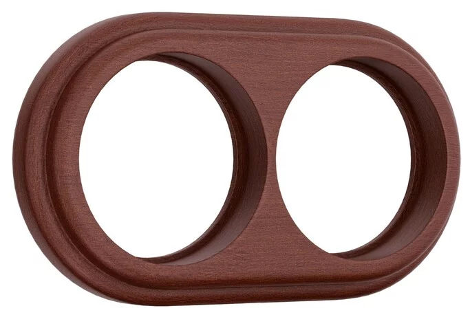 Werkel W0025225  Рамка на 2 поста (итальянский орех)