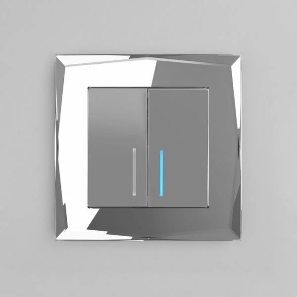 Werkel W0011220  Рамка на 1 пост Diamant (зеркальный)