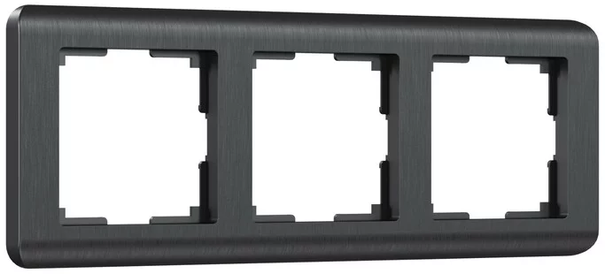 Werkel W0032104  Рамка на 3 поста Stream (графит)