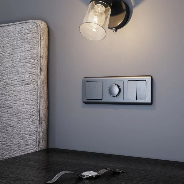 Werkel W0032104  Рамка на 3 поста Stream (графит)