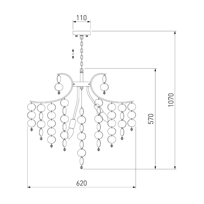 Люстра BOGATES BOLLA 335/9