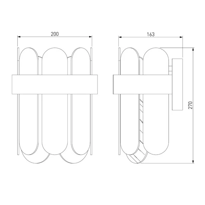 Бра BOGATES CONTE 333/1