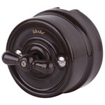 Werkel W5620014  Выключатель на 4 положения двухклавишный (коричневый)