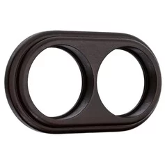 Werkel W0025226  Рамка на 2 поста (венге)