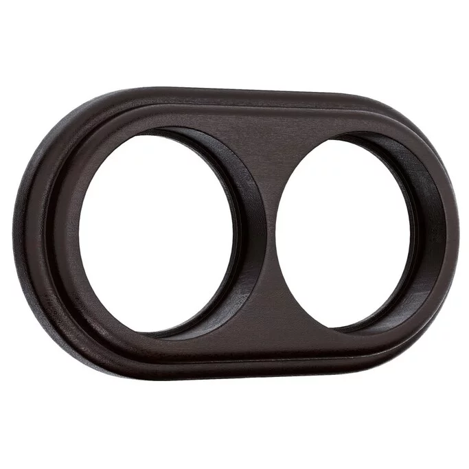 Werkel W0025226  Рамка на 2 поста (венге)