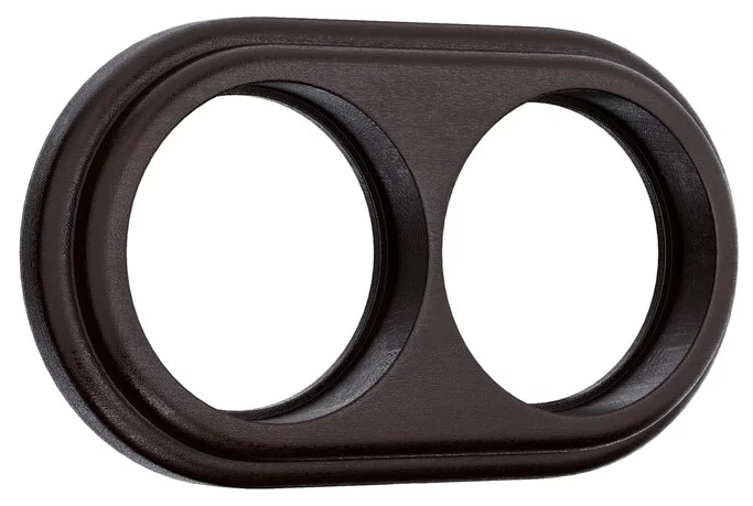 Werkel W0025226  Рамка на 2 поста (венге)