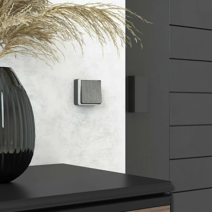 Werkel W5012004  Выключатель одноклавишный проходной Gallant (графит р