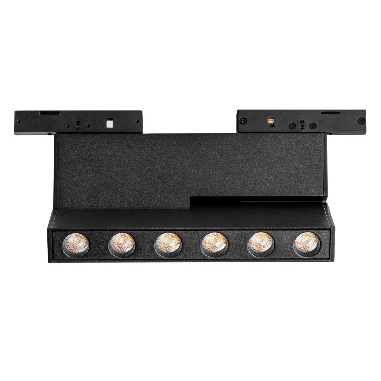 LIGHTSTAR 206947 Светильник линейный поворотный 24V д трека LINEA LED 6W 500LM 30G ЧЕРНЫЙ 4000K