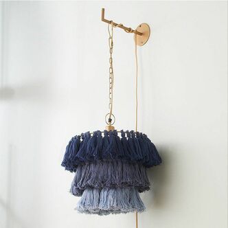 Настенный Светильник Tassel Wall Синий Градиент By Imperiumloft