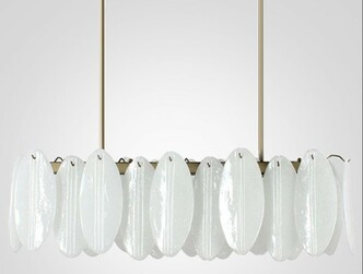 Люстра Angel Style Italian Murano Glass Rectangle L100 By Imperiumloft