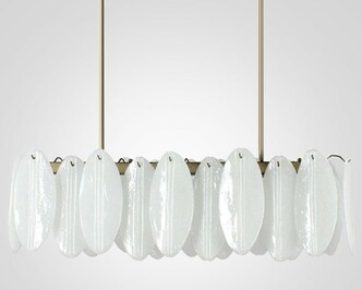 Люстра Angel Style Italian Murano Glass Rectangle L120 By Imperiumloft