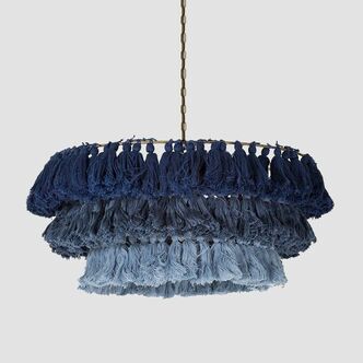 Подвесная Люстра Tassel Синий By Imperiumloft