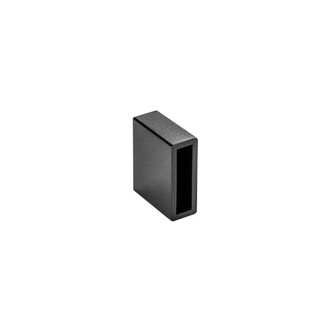 LIGHTSTAR 507167 Заглушка концевая трековая DUE ЧЕРНЫЙ