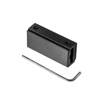 LIGHTSTAR 507107 Коннектор для треков DUE ЧЕРНЫЙ