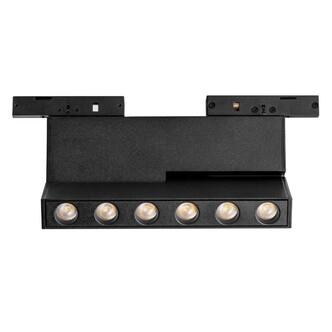 LIGHTSTAR 206937 Светильник линейный поворотный 24V д трека LINEA LED 6W 500LM 30G ЧЕРНЫЙ 3000K