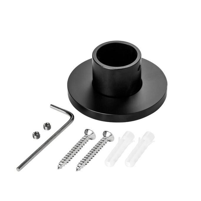 LIGHTSTAR 506487 Пятка крепежа 5064х7 тип D LINEA ЧЕРНЫЙ