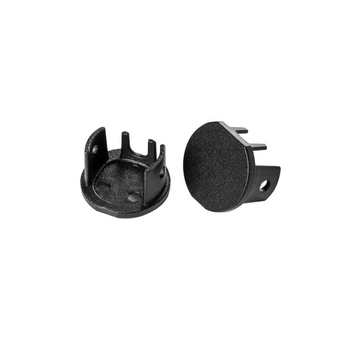 LIGHTSTAR 506467 Заглушка концевая к треку 5064хх (2 шт) тип D LINEA ЧЕРНЫЙ