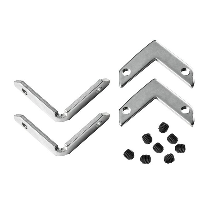 LIGHTSTAR 505493 Комплект углового соединения д трека TETA PRO 505427 505437 МЕТАЛЛ