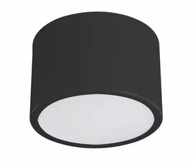 KINK LIGHT 05510,19 Светильник Медина черный d10 h6,5 Led 8W (4000K)