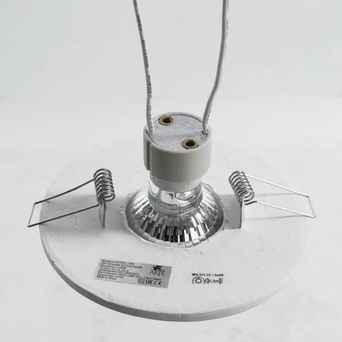 Точечный светильник ARTE CRATERE A5073PL-1WH