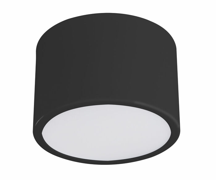 KINK LIGHT 05510,19 Светильник Медина черный d10 h6,5 Led 8W (4000K)