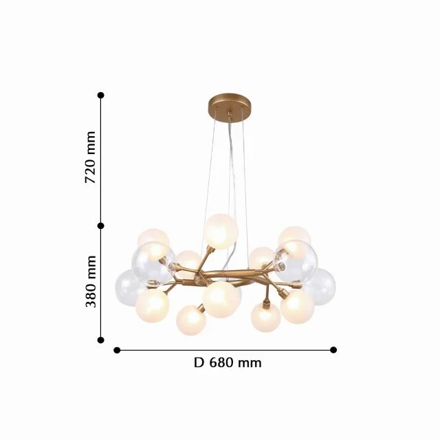 Люстра FAVOURITE Babylon 2515-10P