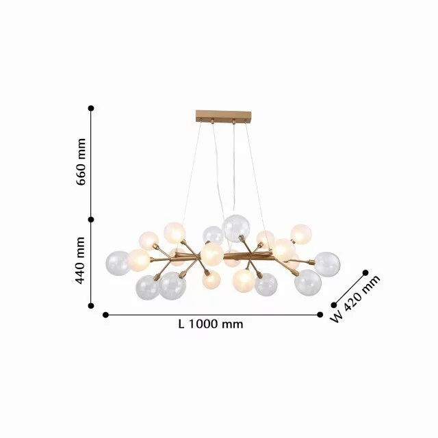 Люстра FAVOURITE Babylon 2515-12P