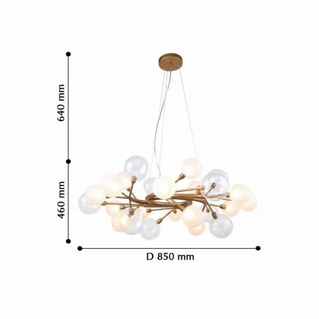 Люстра FAVOURITE Babylon 2515-15P