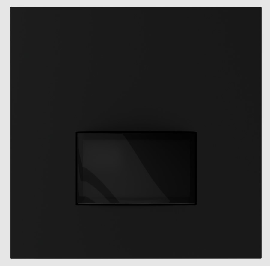 Voltum VLS002208 Накладка для датчика движения встраиваемого, S70 (черный матовый)