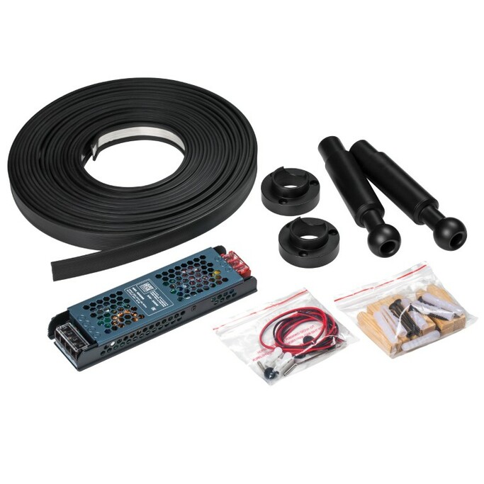 LIGHTSTAR 200CORDA10 Тросовая система CORDA 10м и блок питания на 200W (max мощность ленты 18.6W мет