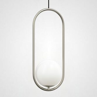 Подвесной Светильник Matthew Mccormick Hoop 50 Silver Mila Pendant By Imperiumloft